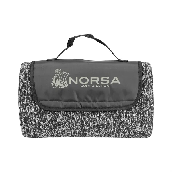 Heathered Fold Up Blanket... from ASI 40480 Koozie Group