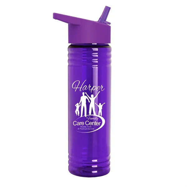 Garyline® Slim Fit Bottle with Flip-Straw Lid - 24 oz.... from ASI 40480 Koozie Group