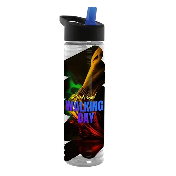 Garyline® Slim Fit Bottle with Flip-Straw Lid - 24 oz.... from ASI 40480 Koozie Group