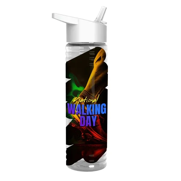 Garyline® Slim Fit Bottle with Flip-Straw Lid - 24 oz.... from ASI 40480 Koozie Group