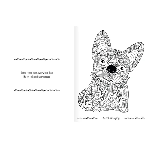 Good Value™ Unwind with Pets Adult Coloring Book... from ASI 40480 Koozie Group