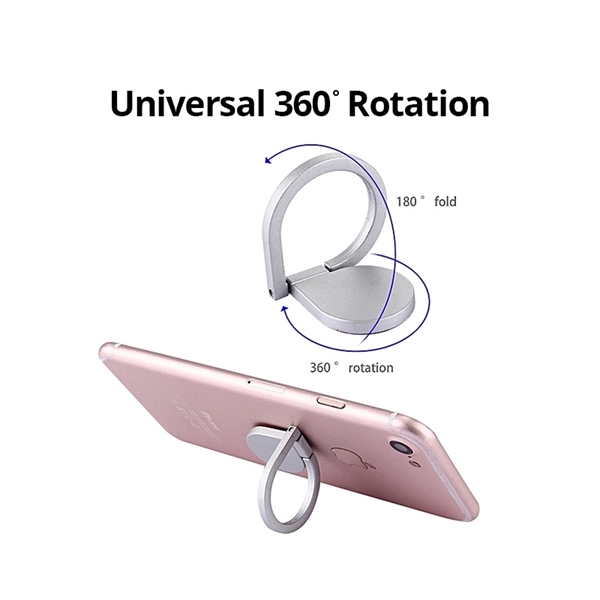 1.45" x 1.18" metal cell phone ring stand grip holder with... from ASI 37218 Athena Promo (tm)