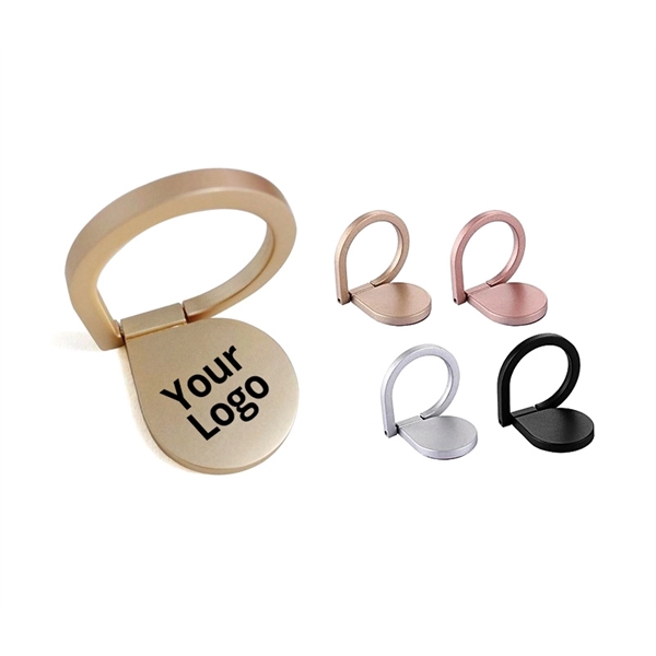 1.45" x 1.18" metal cell phone ring stand grip holder with... from ASI 37218 Athena Promo (tm)