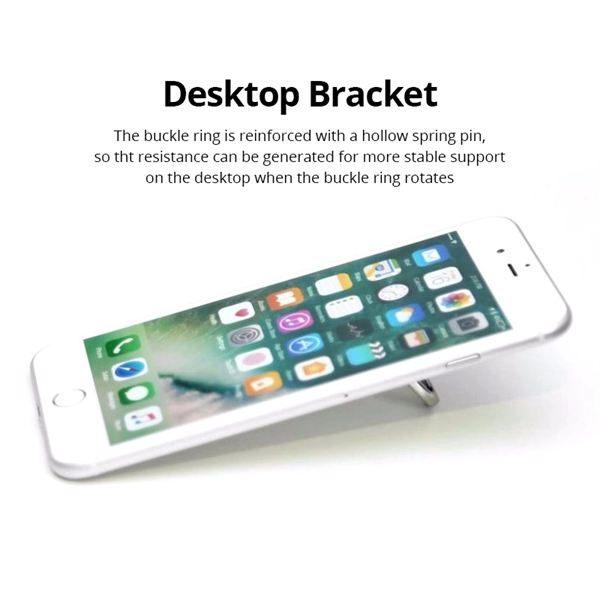 1.22" metal round cell phone ring stand grip holder made of... from ASI 37218 Athena Promo (tm)