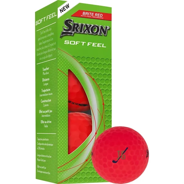 Srixon Soft Feel BRITE Golf Balls - 3 Pack... from ASI 66887 PCNA / Leeds