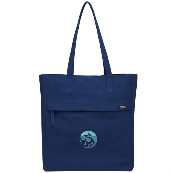 4" x 16" x 14" organic cotton tote bag.... from ASI 66887 PCNA / Leeds