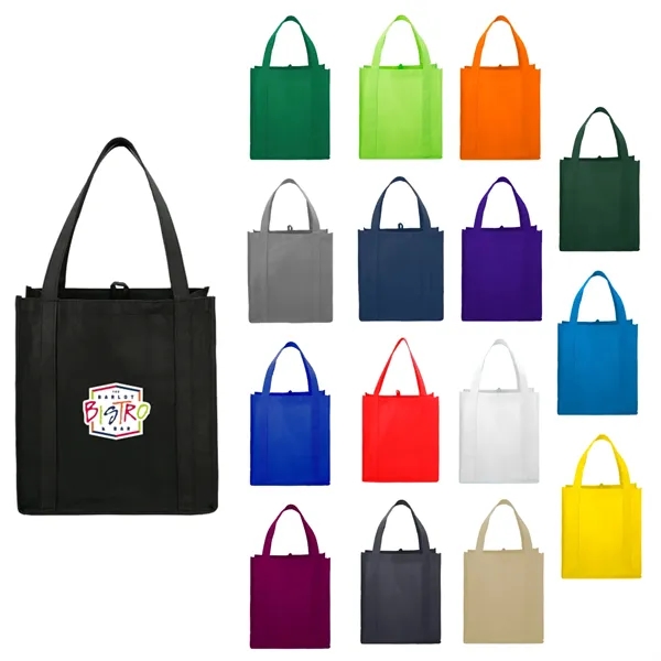8" x 13" x 12" non-woven grocery tote made from recyclable... from ASI 66887 PCNA / Bullet