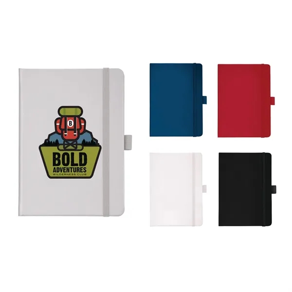 5" x 7" hardbound journal with elastic closure, elastic pen loop,... from ASI 66887 PCNA / Leeds