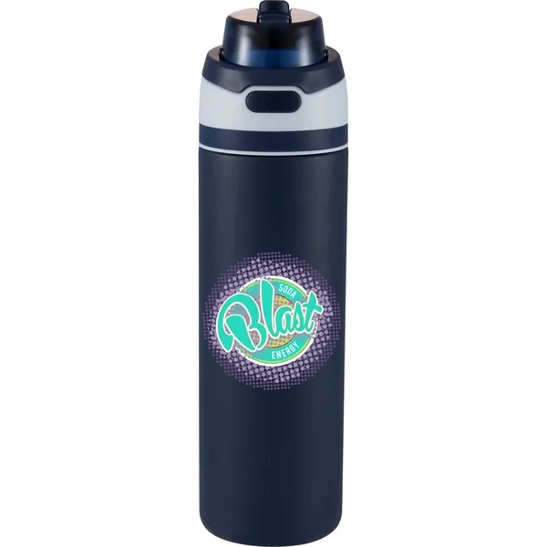 Elvin 28oz Recycled Stainless Flip Straw Bottle... from ASI 66887 PCNA / Bullet