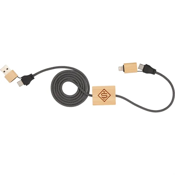 FSC® 100% Bamboo 5-in-1 100W Laptop Charging Cable... from ASI 66887 PCNA / Leeds