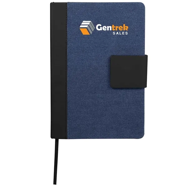 5.5" x 8.5" FSC® Recycled Canvas Bound Notebook... from ASI 66887 PCNA / Bullet