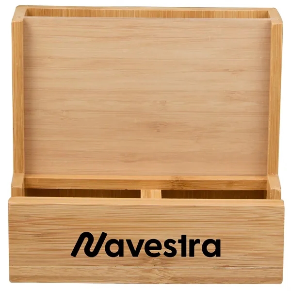 FSC® 100% Bamboo Photo Frame Desktop Organizer... from ASI 66887 PCNA / Bullet