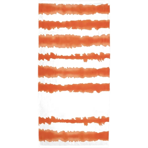 Good Vibes Cabana Stripe Beach Towel... from ASI 66887 PCNA / Bullet