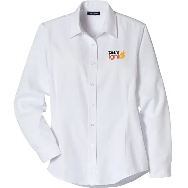 XS-3XL women's Oxford dress shirt... from ASI 66887 PCNA / Trimark
