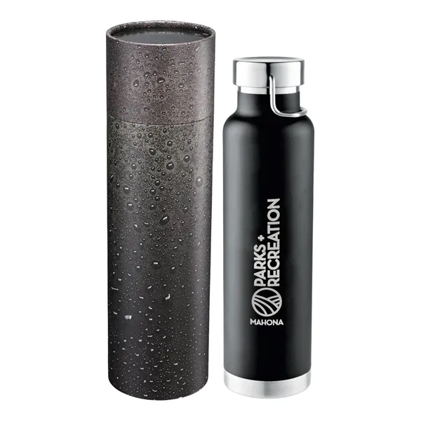 22 oz. double wall, vacuum insulated stainless steel bottle with cylindrical... from ASI 66887 PCNA / Leeds
