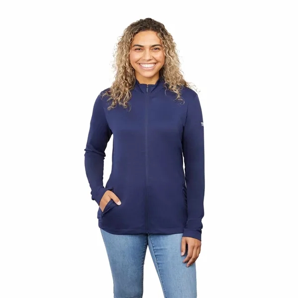 Full zippered jacket for women with antimicrobial, odor control, and UV... from ASI 66887 PCNA / Trimark