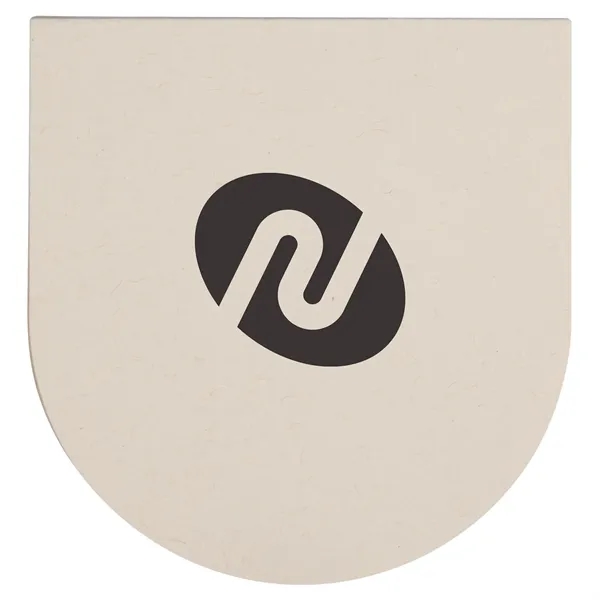 Recycled Milk Carton Round Sticky Notes Pad... from ASI 66887 PCNA / Bullet