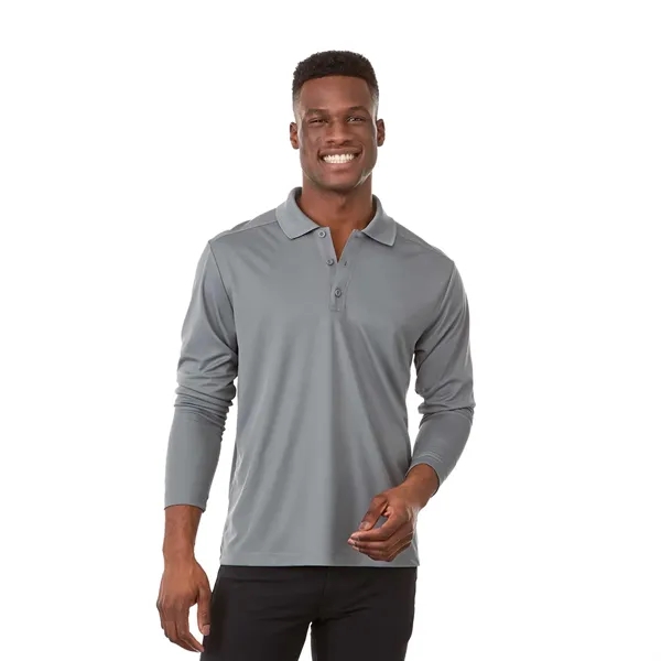 S-5XL men's long-sleeve polo... from ASI 66887 PCNA / Trimark
