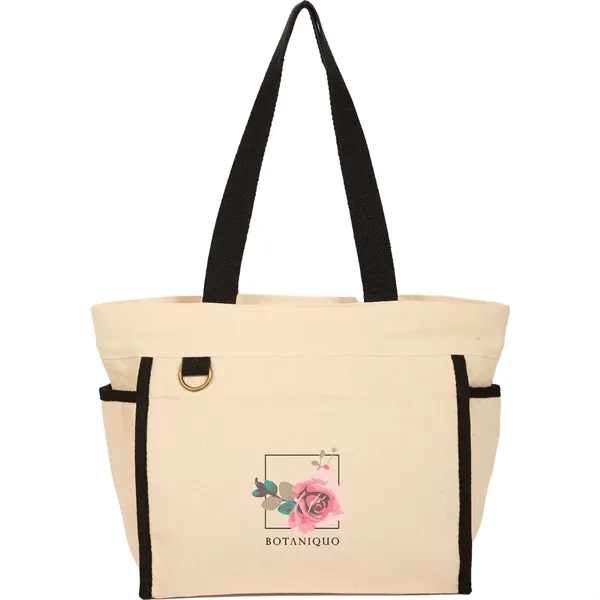 10oz Organic Cotton Accent Tote... from ASI 66887 PCNA / Leeds