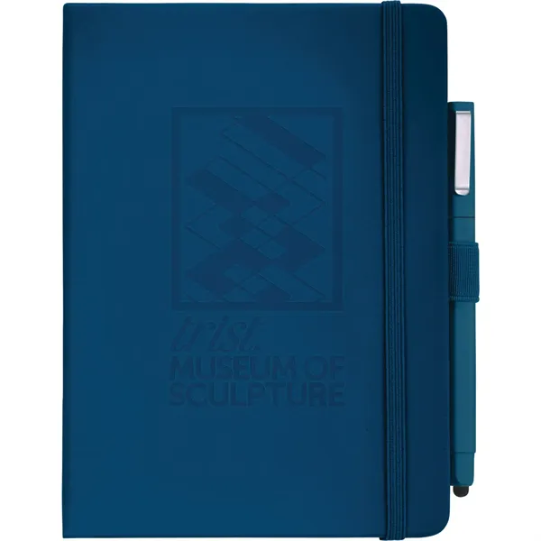Journal with stylus pen, hard cover, elastic closure, pen loop, ribbon... from ASI 66887 PCNA / Leeds