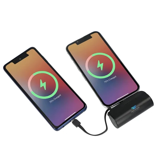 5000mAh wireless power bank with rechargeable lithium polymer battery.... from ASI 66887 PCNA / Bullet