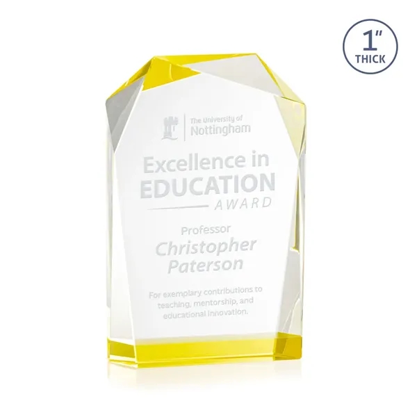 The elegant freestanding Donvale award features a modern geometric design with... from ASI 84592 St Regis Group / St Regis