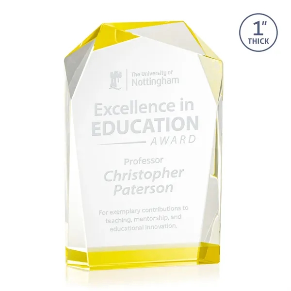 The elegant freestanding Donvale award features a modern geometric design with... from ASI 84592 St Regis Group / St Regis