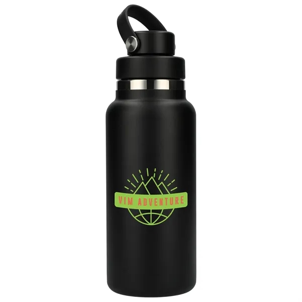 32 oz. double wall vacuum insulated bottle with wide mouth and... from ASI 66887 PCNA / Leeds