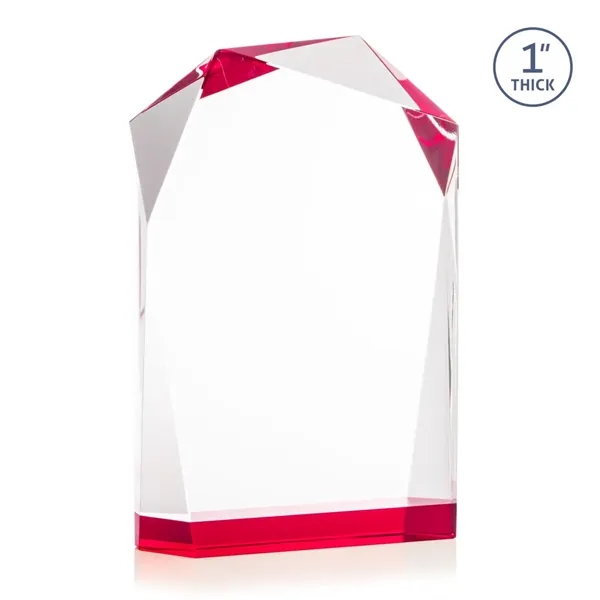 The elegant freestanding Donvale VividPrint™ award features a modern geometric design... from ASI 84592 St Regis Group / St Regis