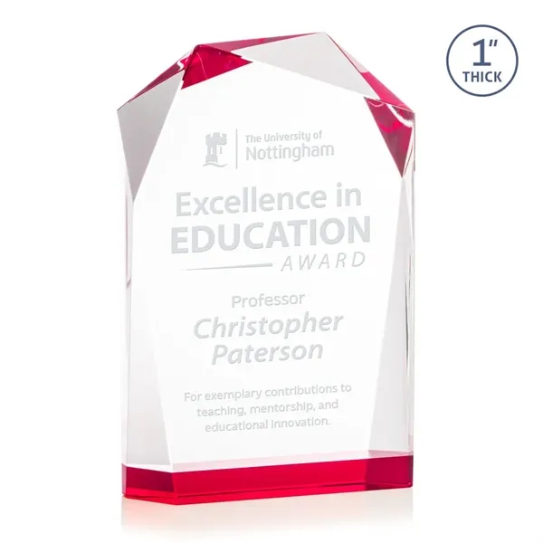 The elegant freestanding Donvale award features a modern geometric design with... from ASI 84592 St Regis Group / St Regis