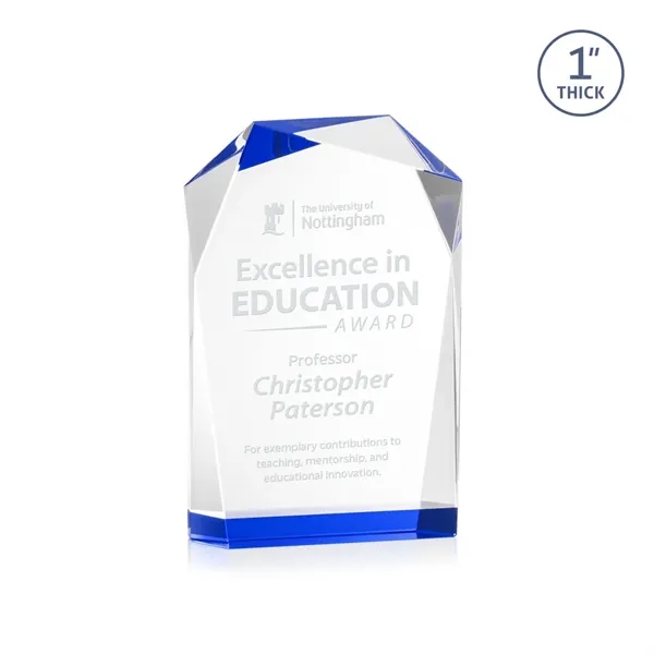 The elegant freestanding Donvale award features a modern geometric design with... from ASI 84592 St Regis Group / St Regis