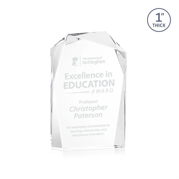 The elegant freestanding Donvale award features a modern geometric design with... from ASI 84592 St Regis Group / St Regis