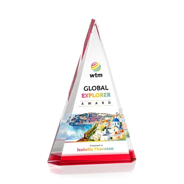 The Helston VividPrint™ Award captivates with its dynamic triangular form, elegantly... from ASI 84592 St Regis Group / St Regis