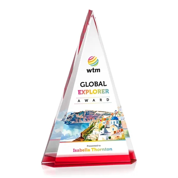 The Helston VividPrint™ Award captivates with its dynamic triangular form, elegantly... from ASI 84592 St Regis Group / St Regis