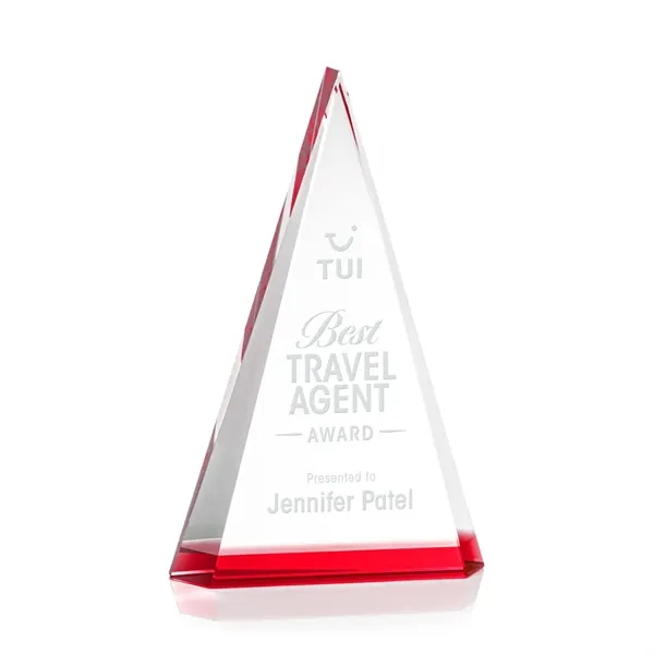 The prestigious Helston Award is a freestanding optical crystal pyramid featuring... from ASI 84592 St Regis Group / St Regis