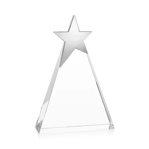 The freestanding Optical Triangle Star VividPrint™ Award features a sleek optical... from ASI 84592 St Regis Group / St Regis