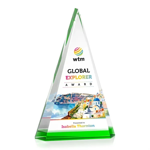 The Helston VividPrint™ Award captivates with its dynamic triangular form, elegantly... from ASI 84592 St Regis Group / St Regis