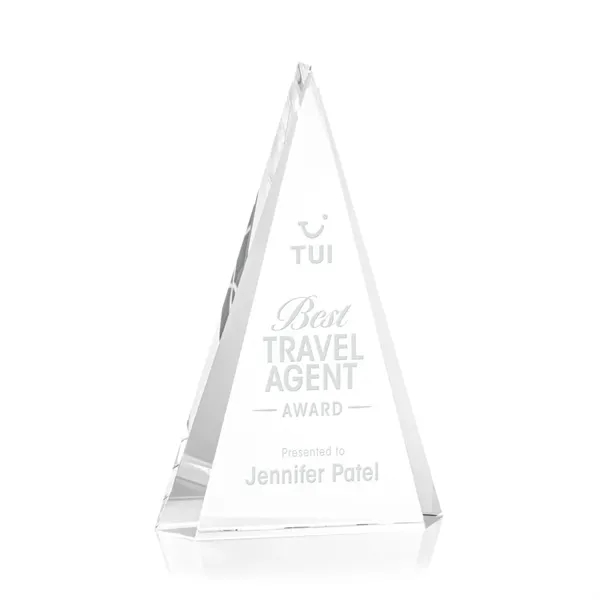 The prestigious Helston Award is a freestanding optical crystal pyramid.... from ASI 84592 St Regis Group / St Regis