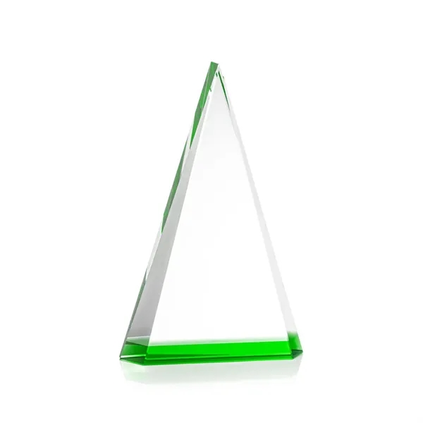 The prestigious Helston Award is a freestanding optical crystal pyramid featuring... from ASI 84592 St Regis Group / St Regis