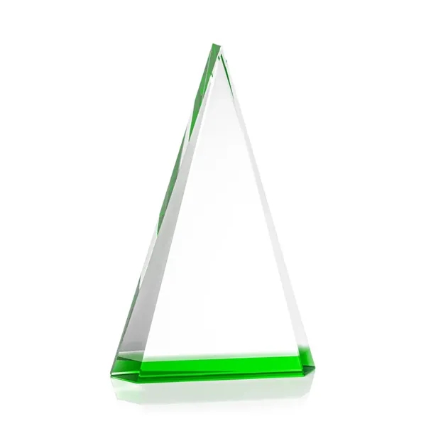 The prestigious Helston Award is a freestanding optical crystal pyramid featuring... from ASI 84592 St Regis Group / St Regis