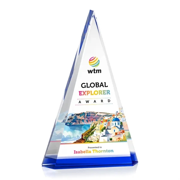 The Helston VividPrint™ Award captivates with its dynamic triangular form, elegantly... from ASI 84592 St Regis Group / St Regis