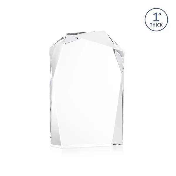 The elegant freestanding Donvale VividPrint™ award features a modern geometric design... from ASI 84592 St Regis Group / St Regis