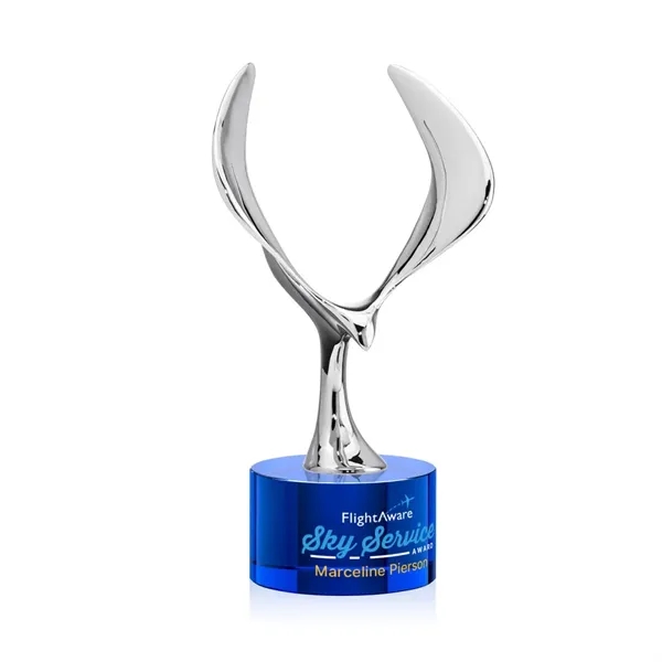 The Maverick Eagle VividPrint™ Award showcases a soaring chrome eagle, a... from ASI 84592 St Regis Group / St Regis