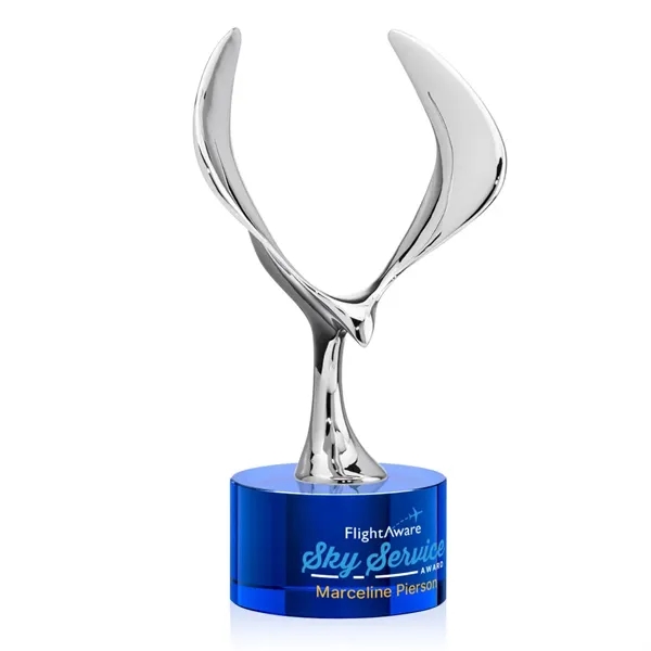 The Maverick Eagle VividPrint™ Award showcases a soaring chrome eagle, a... from ASI 84592 St Regis Group / St Regis