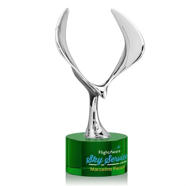 The Maverick Eagle VividPrint™ Award showcases a soaring chrome eagle, a... from ASI 84592 St Regis Group / St Regis