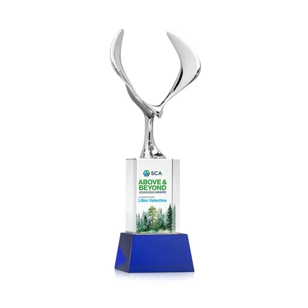 The Maverick Eagle VividPrint™ Award showcases a soaring chrome eagle, a... from ASI 84592 St Regis Group / St Regis