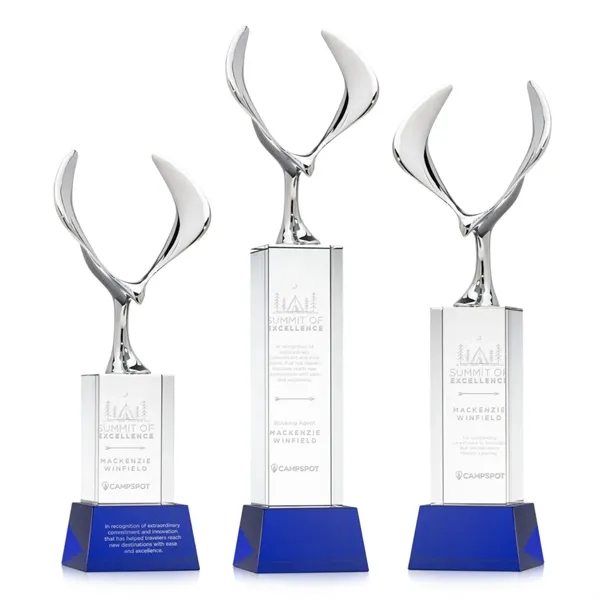 The Maverick Eagle Award showcases a soaring chrome eagle, a bold... from ASI 84592 St Regis Group / St Regis
