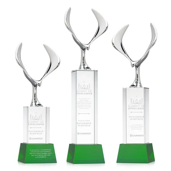 The Maverick Eagle Award showcases a soaring chrome eagle, a bold... from ASI 84592 St Regis Group / St Regis