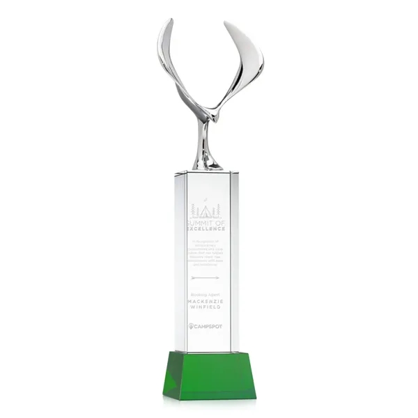 The Maverick Eagle Award showcases a soaring chrome eagle, a bold... from ASI 84592 St Regis Group / St Regis