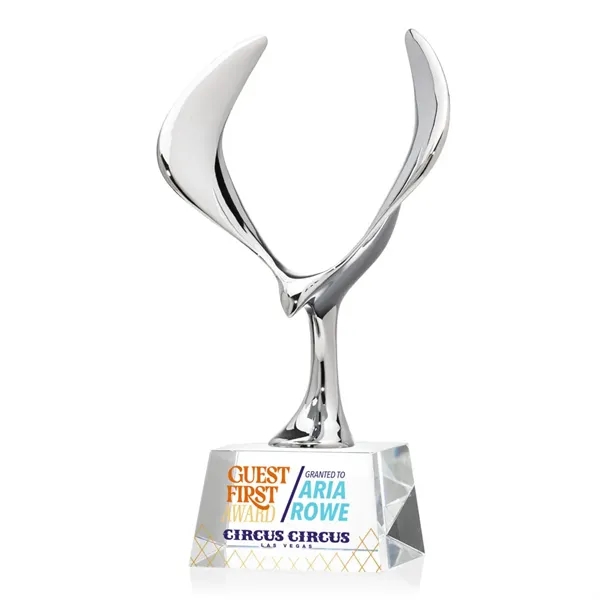 The Maverick Eagle VividPrint™ Award showcases a soaring chrome eagle, a... from ASI 84592 St Regis Group / St Regis